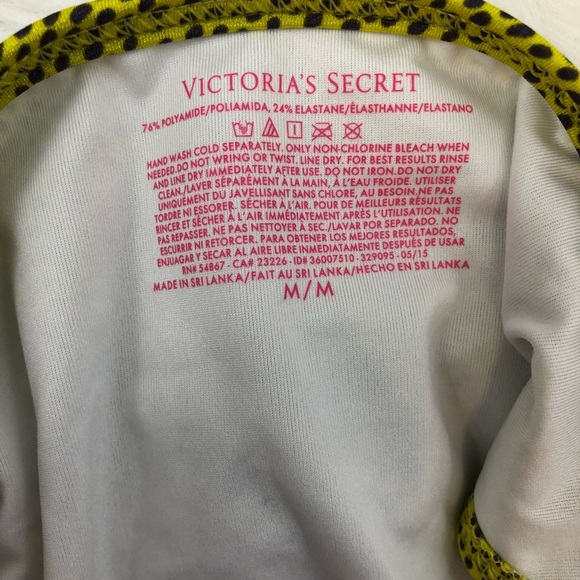 Victoria’s Secret Yellow Draped Halter Swimsuit - Picture 3 of 4